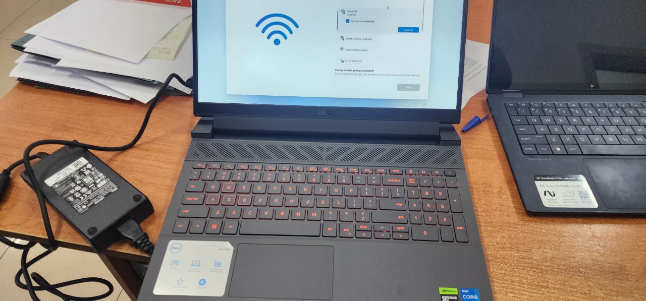 Laptop network setup