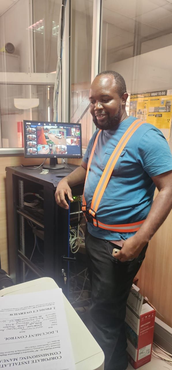 NVR monitoring setup