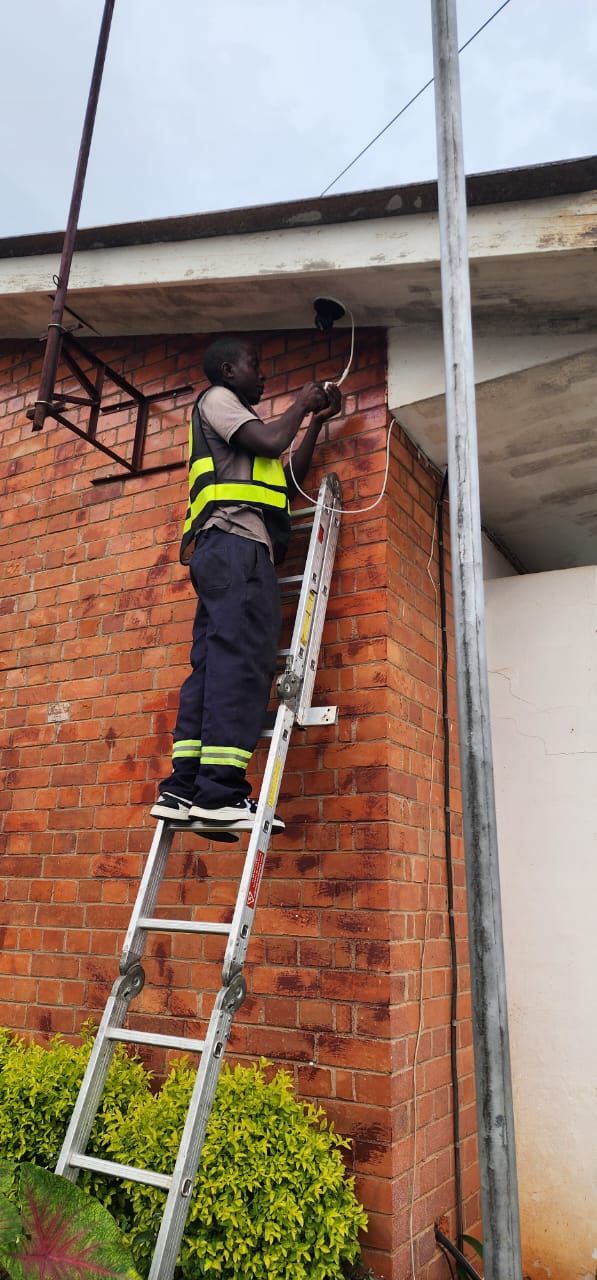 Exterior camera installation